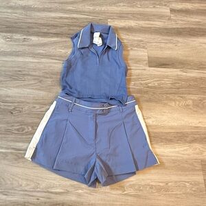 Stylish Blue Women's Shorts